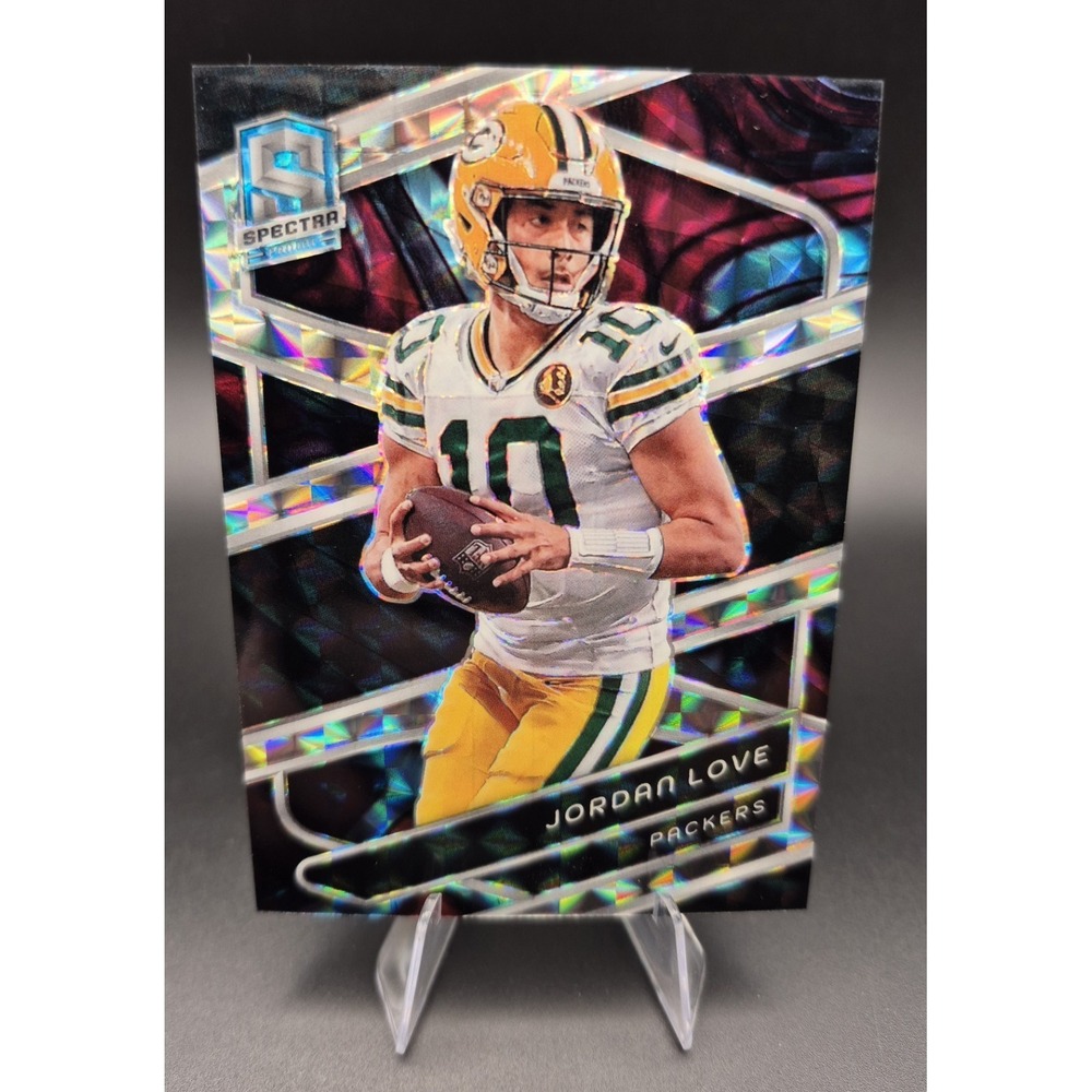2024 Panini‎ Spectra Jordan Love #41 Interstellar Prizm /60 Green Bay Packers